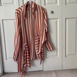 Buckle Black Kimono/Wrap